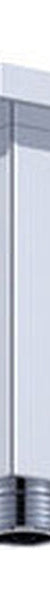 Fienza Square Chrome Ceiling Dropper, 100mm