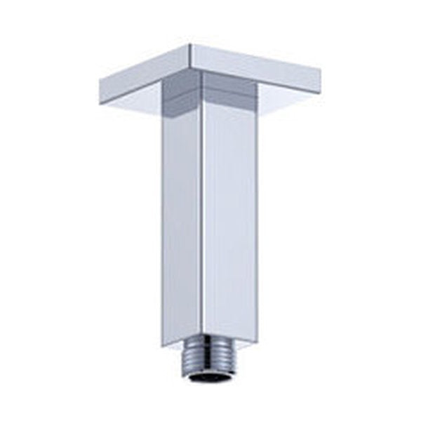 Fienza Square Chrome Ceiling Dropper, 100mm