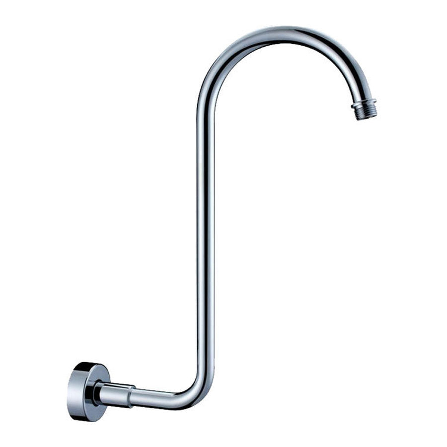 Fienza Round Fixed Swan-Neck Arm
