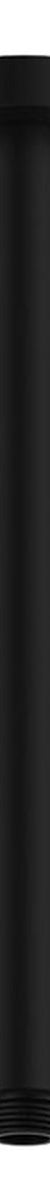 Fienza Round Shower Dropper, 300mm, Matte Black