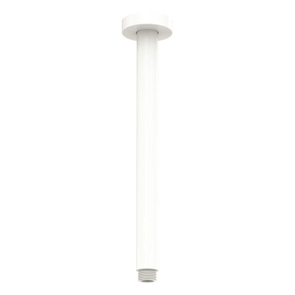 Fienza Round Shower Dropper, 300mm, Matte White