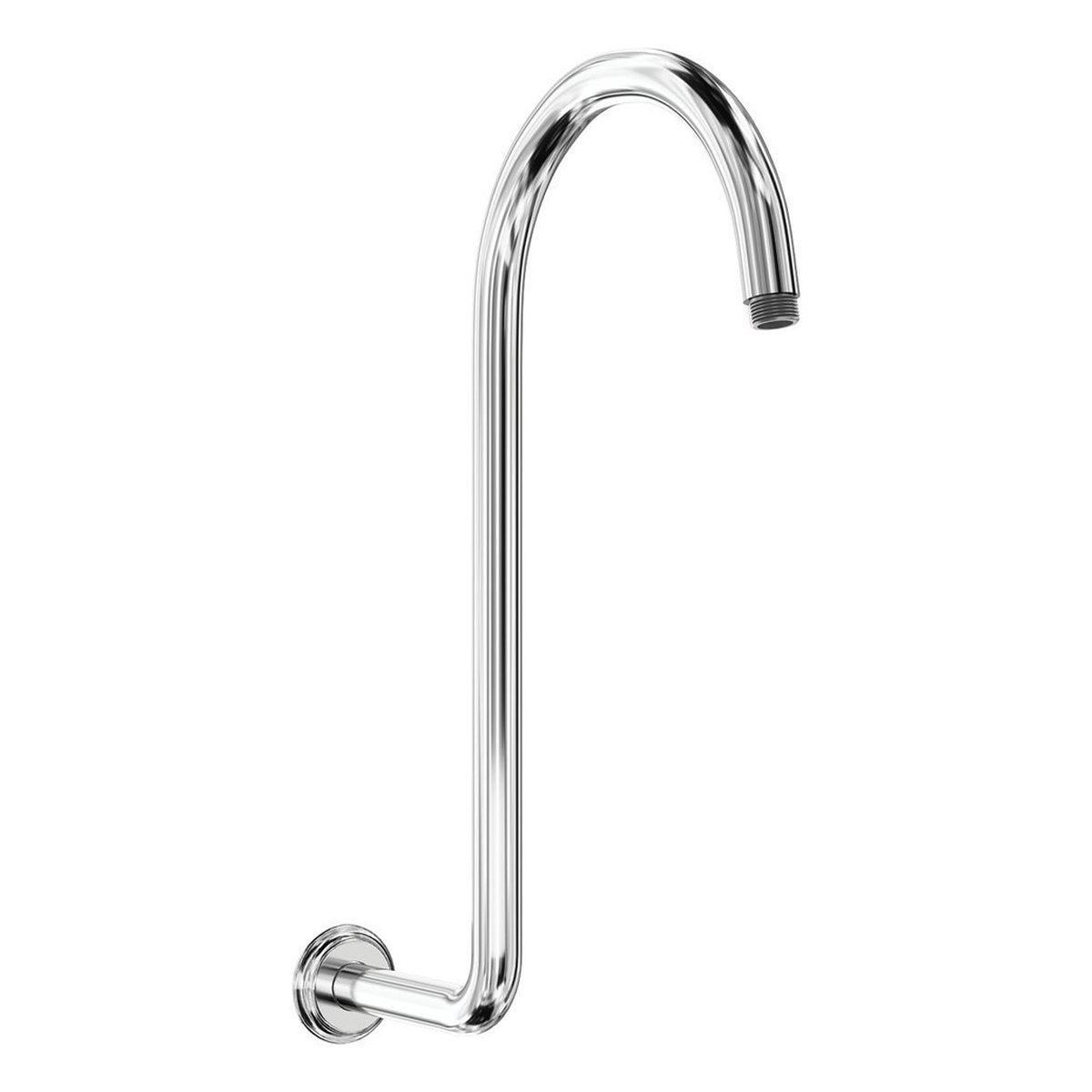 Fienza Classical Fixed Swan-Neck Arm, Chrome