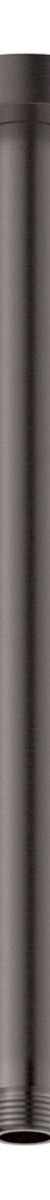 Fienza Round Shower Dropper, 300mm, Gun Metal