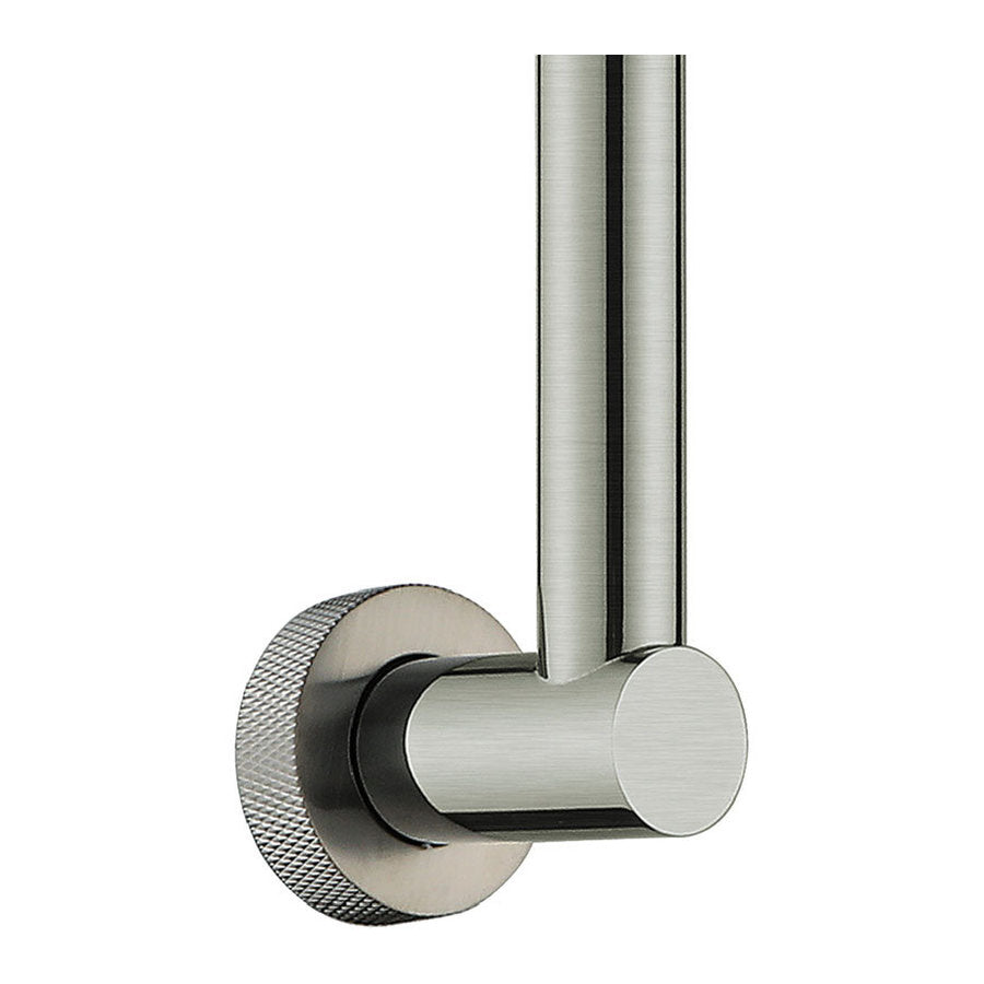 Fienza Axle Industrial Cover Plate For Kaya Gooseneck Arm Shower, Brushed Nickel
