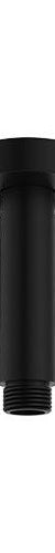 Round Shower Dropper, 100mm, Matte Black