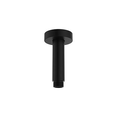 Round Shower Dropper, 100mm, Matte Black
