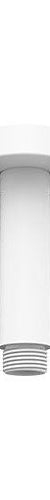 Round Shower Dropper, 100mm, Matte White