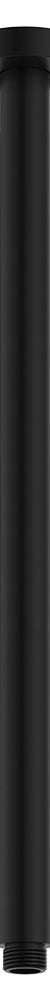 Round Shower Dropper, 450mm, Matte Black