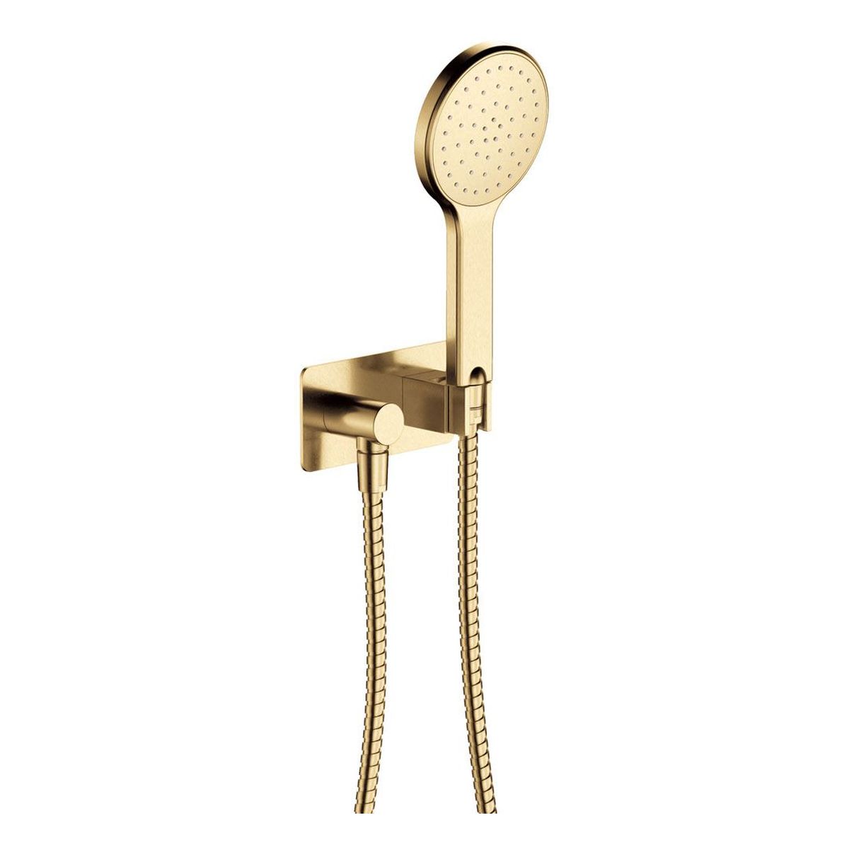 Kaya Hand Shower, Rectangular Plate, Urban Brass