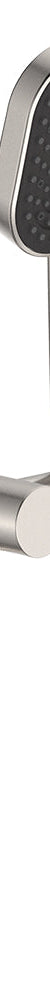 Fienza Kuro Hand Shower, Round Plate, Soft Square Head, Brushed Nickel