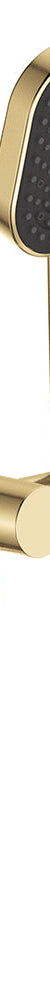 Fienza Kuro Hand Shower, Round Plate, Soft Square Head, Urban Brass