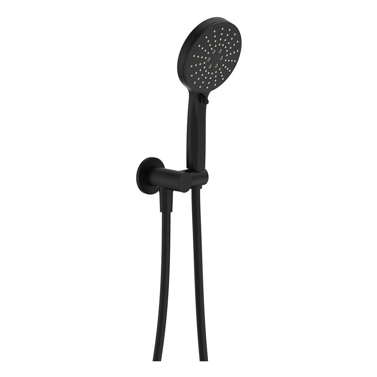 Empire Slim Hand Shower, Round Plate, Matte Black