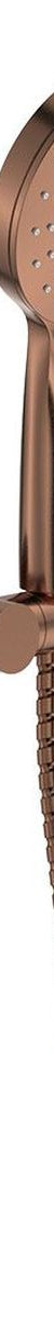 Empire Slim Hand Shower, Round Plate, Brushed Copper