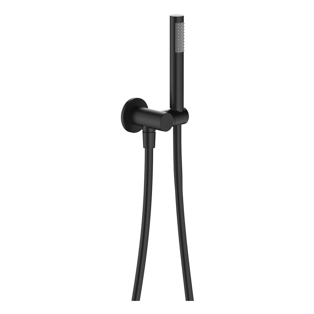 Fienza Hustle Hand Shower, Round Plate, Matte Black