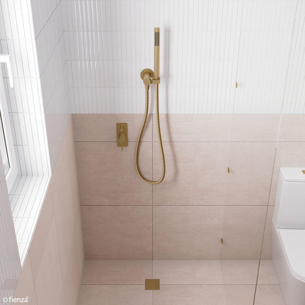 Isabella Hand Shower, Round Plate, Urban Brass