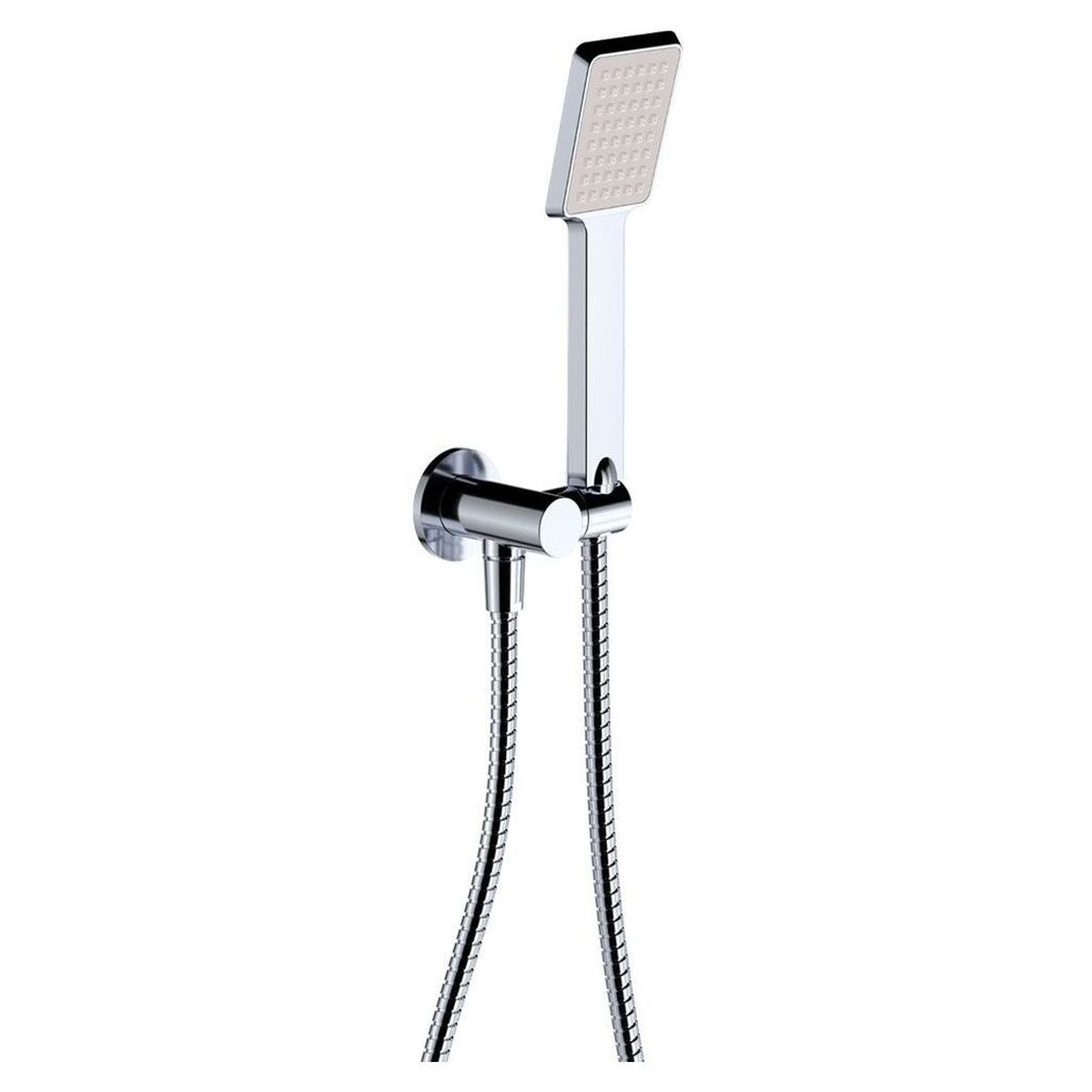 Koko Hand Shower, Round Plate, Chrome