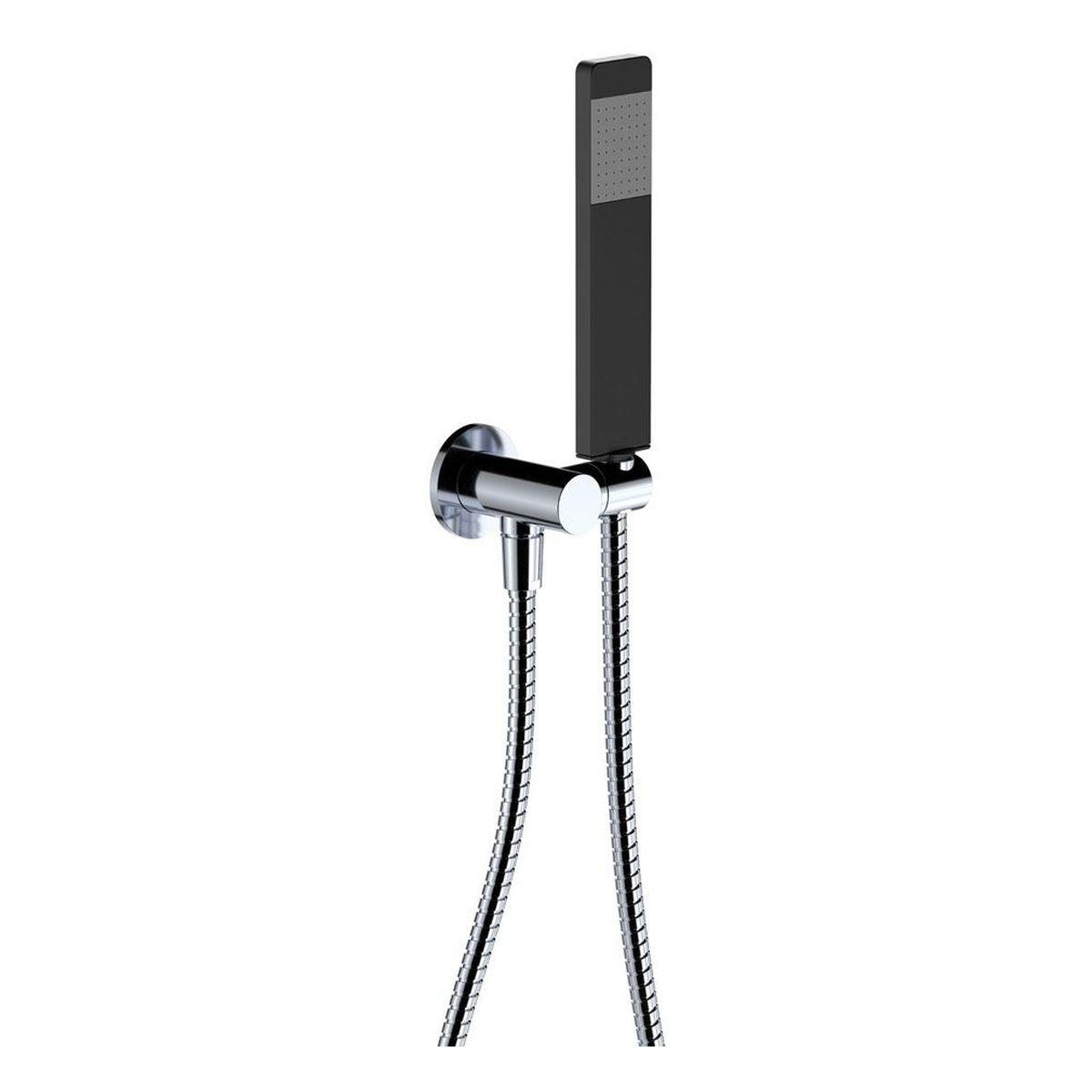 Fienza Lincoln Hand Shower, Round Plate, Mixed Finish