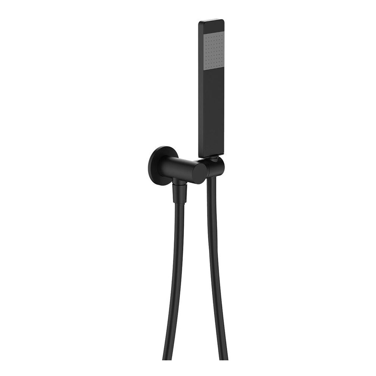Fienza Lincoln Hand Shower, Round Plate, Matte Black