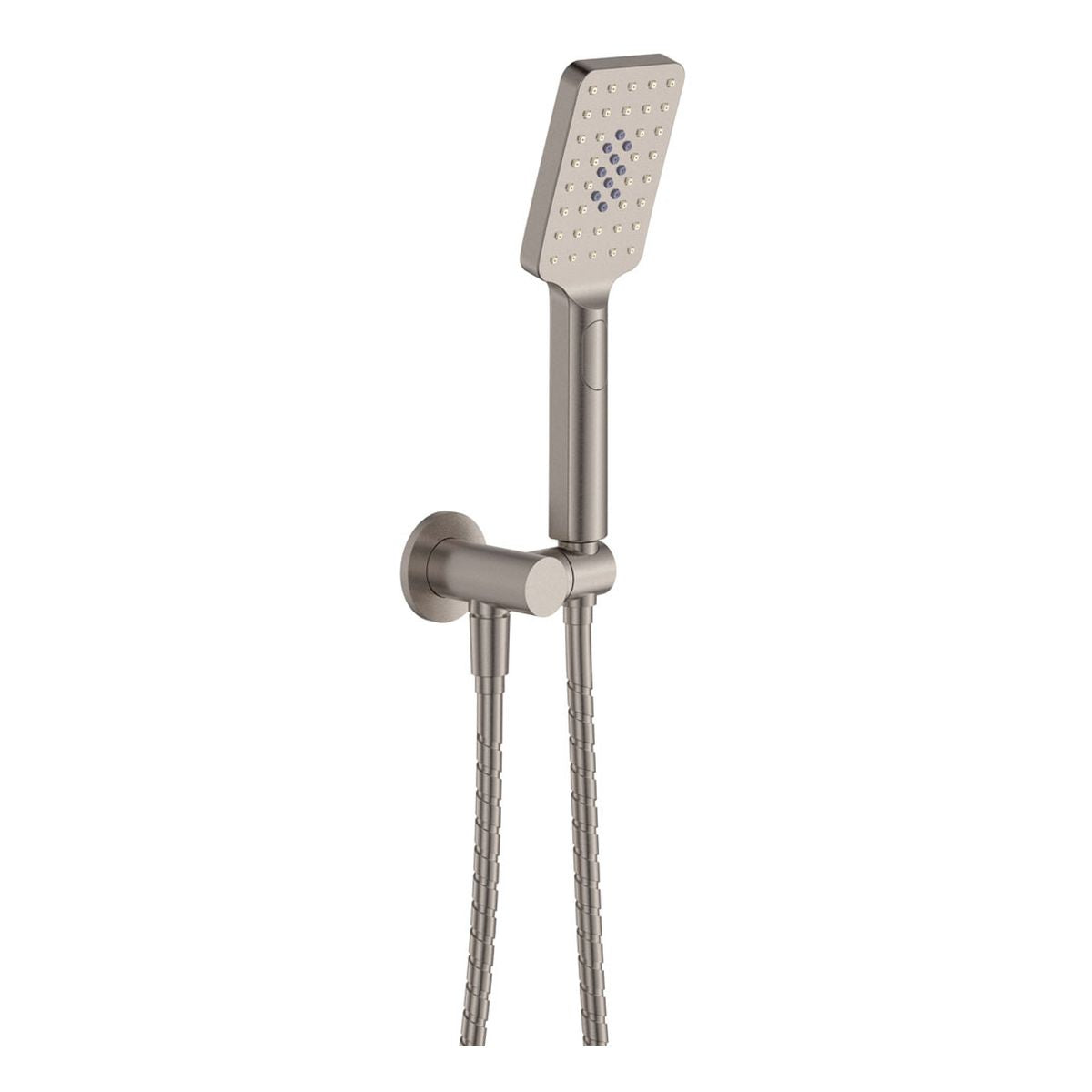 Fienza Tono Hand Shower, Round Plate, Brushed Nickel