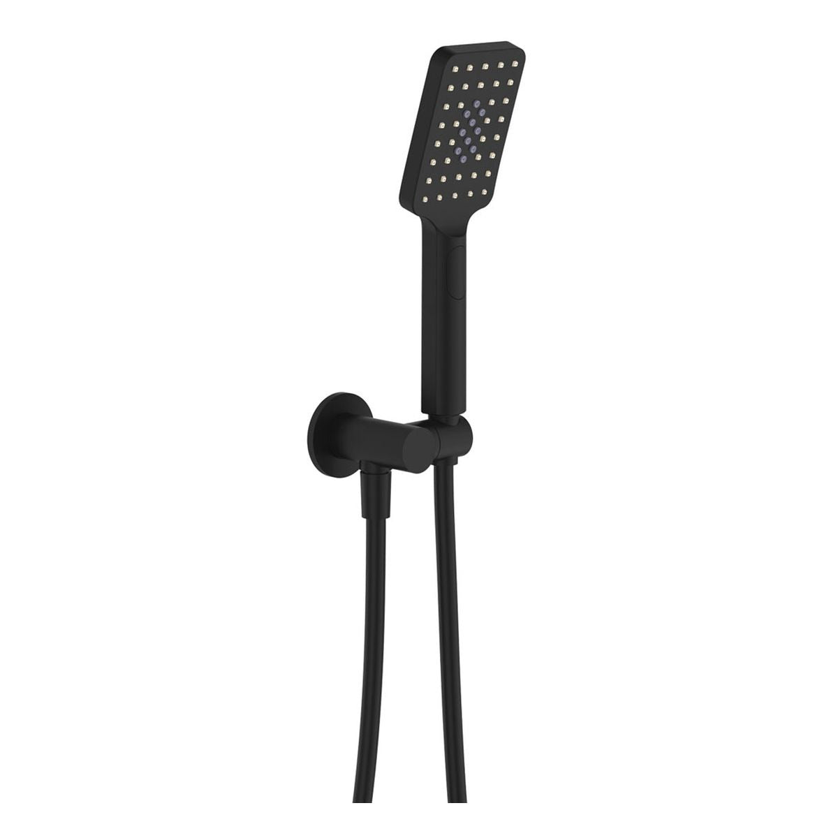 Fienza Tono Hand Shower, Round Plate, Matte Black