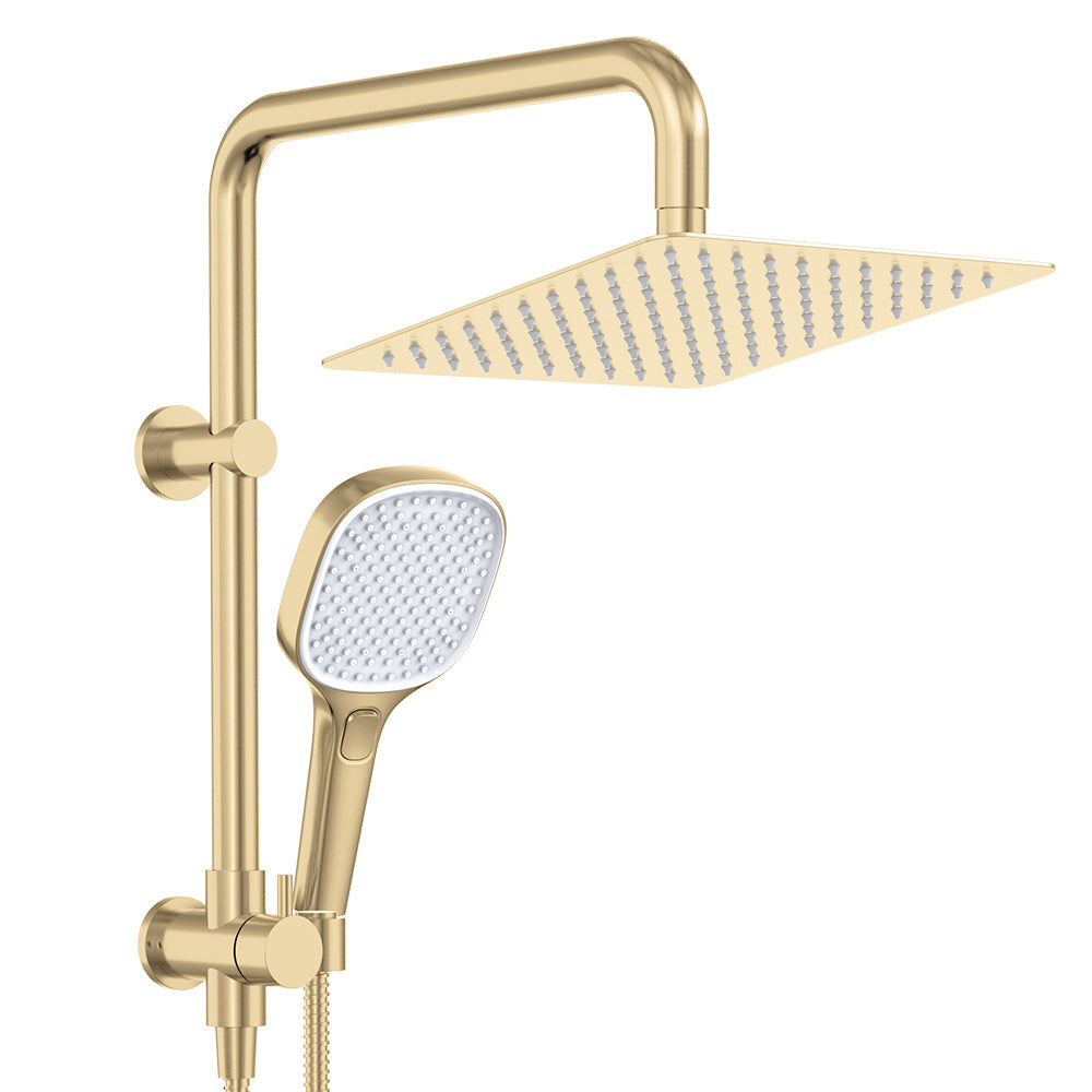 Koko Twin Half-Rail Shower, Urban Brass