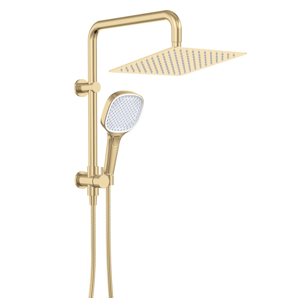 Koko Twin Half-Rail Shower, Urban Brass