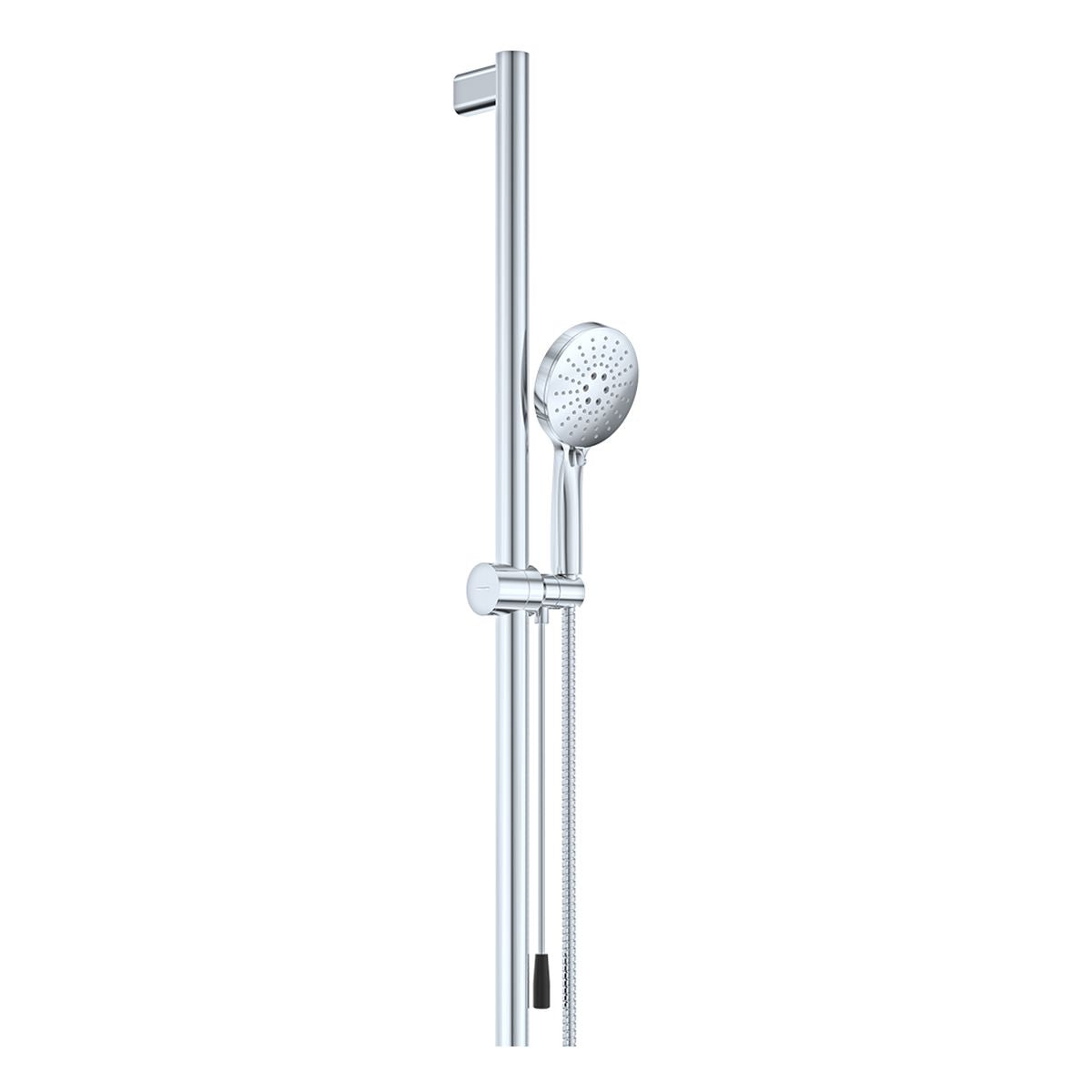 Fienza Care Inverted T Rail Shower with Push/Pull Slider, Chrome