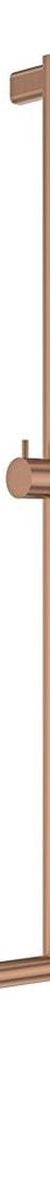 Fienza Care Inverted T Rail Shower, Brushed Copper