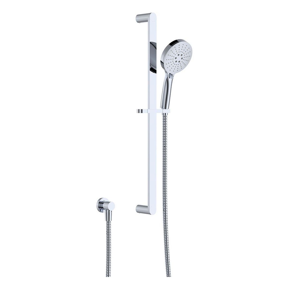 Empire Slim Rail Shower, Chrome
