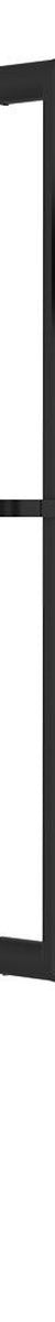 Empire Slim Rail Shower, Matte Black