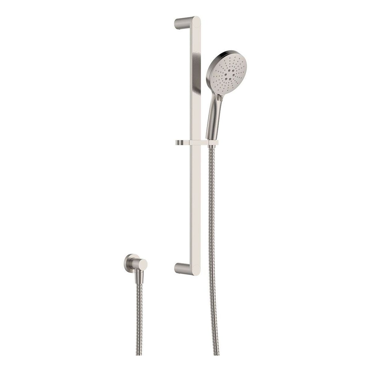 Empire Slim Rail Shower, Brushed Nickel