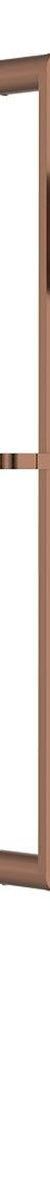 Empire Slim Rail Shower, Brushed Copper