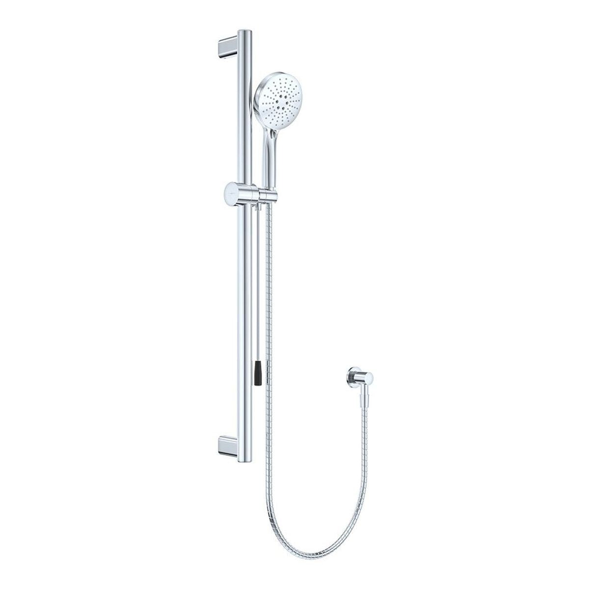 Fienza Care Rail Shower with Push/Pull Slider, Chrome