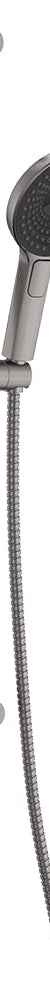 Fienza Kuro Rail Shower Round, Gun Metal