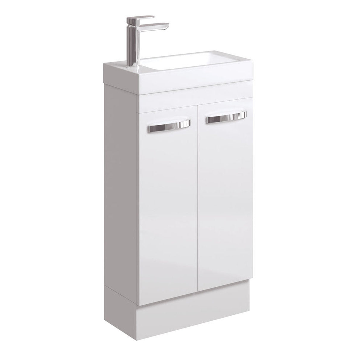 Fienza Denzel 450 Ensuite Vanity On Kickboard