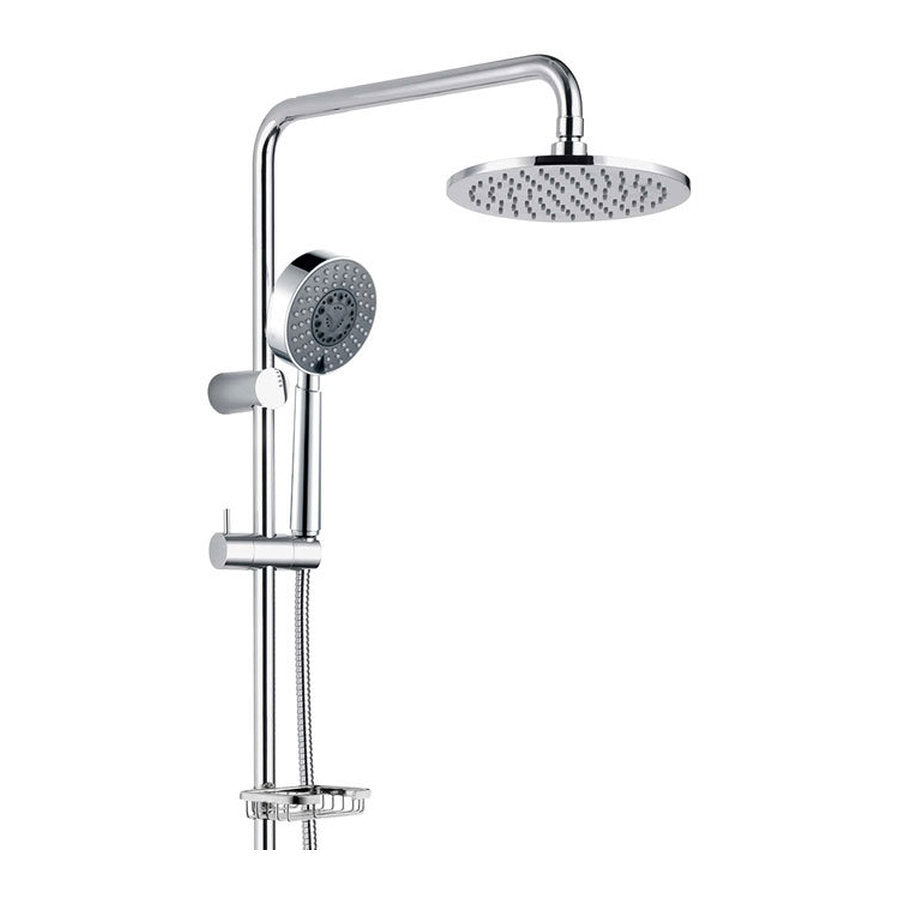Fienza Michelle Multifunction Twin Shower With Soap Basket