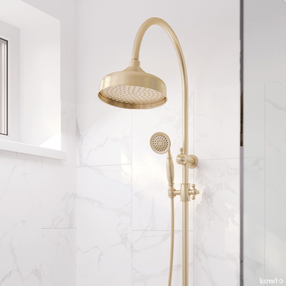 Lillian Twin Shower, Urban Brass