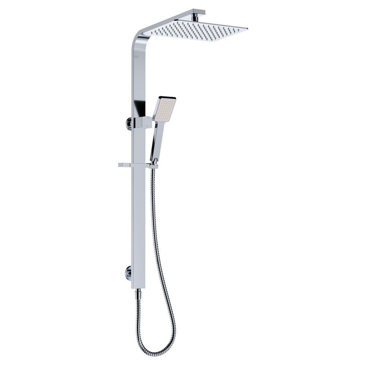 Koko Deluxe Twin Shower, Chrome
