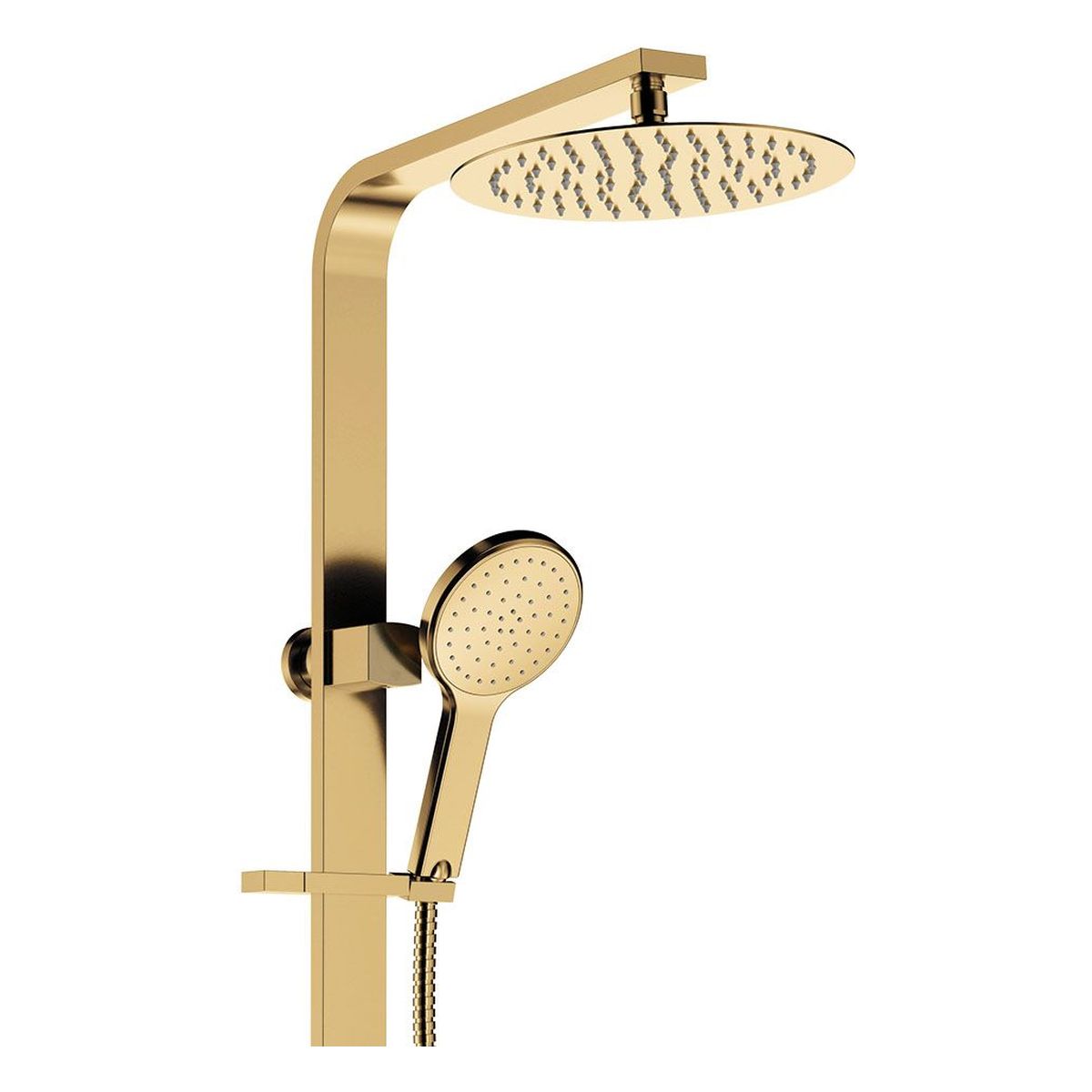 Kaya Deluxe Twin Shower, Urban Brass