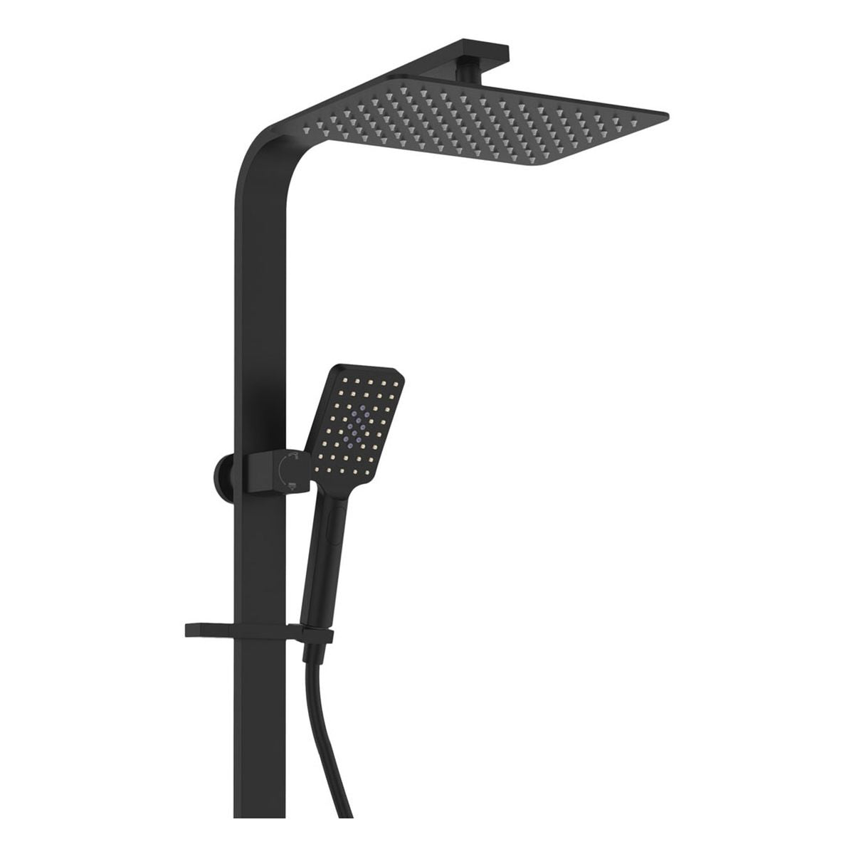 Fienza Tono Deluxe Twin Shower, Matte Black
