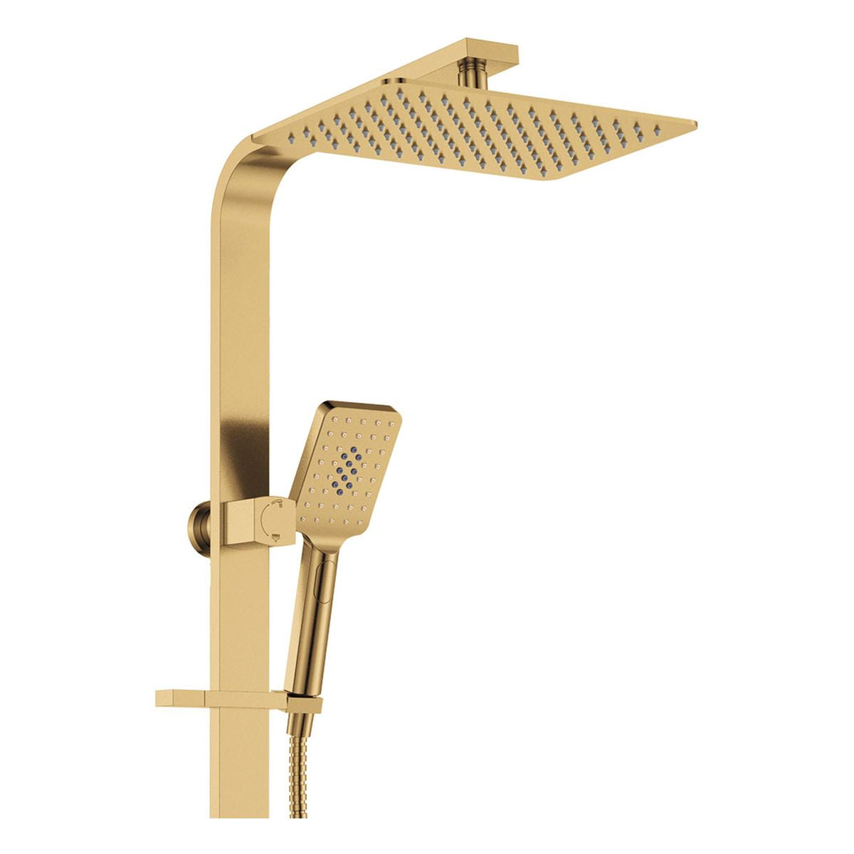 Fienza Tono Deluxe Twin Shower, Urban Brass