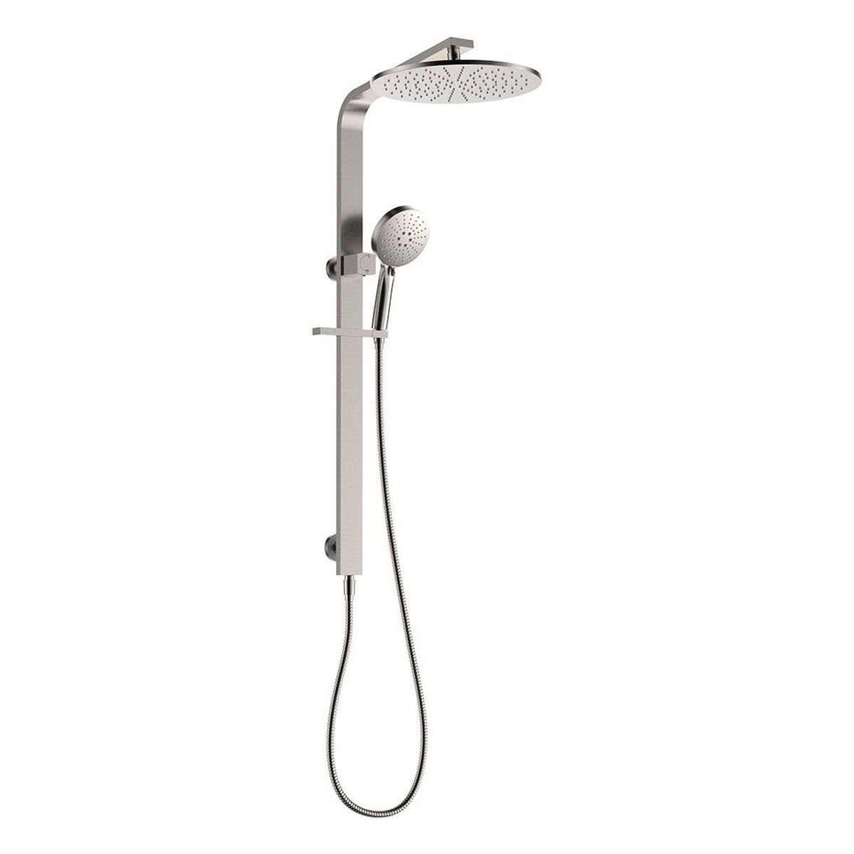 Empire Slim Deluxe Twin Shower, Brushed Nickel