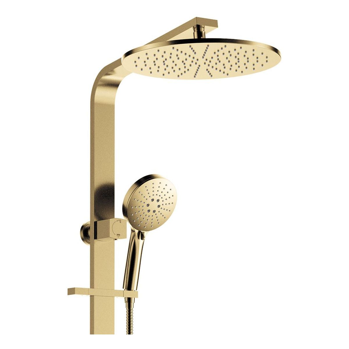 Empire Slim Deluxe Twin Shower, Urban Brass