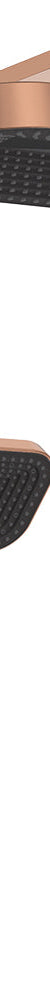 Fienza Kuro Deluxe Twin Shower Soft Square Head, Brushed Copper