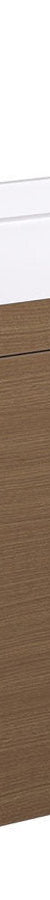 Fienza Edge 450 Ensuite Wall-Hung Vanity, No Overflow, Walnut