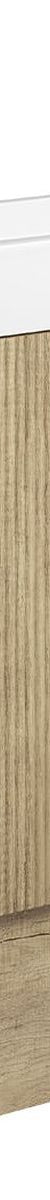 Fienza Minka 450 Vanity on Kickboard with Overflow, Scandi Oak
