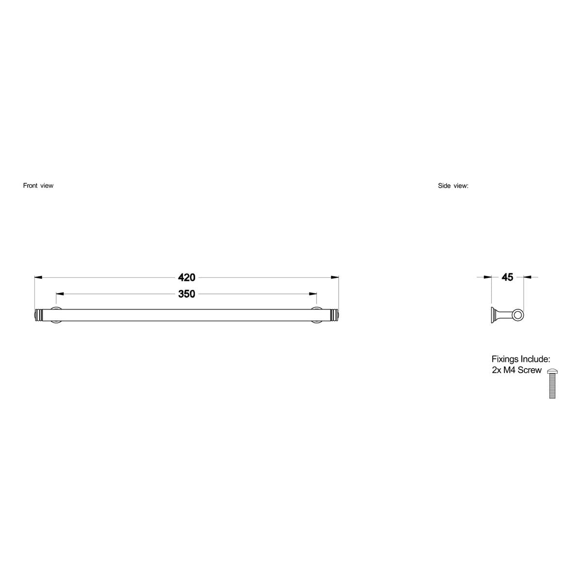 Brodware Winslow Pull, 420mm