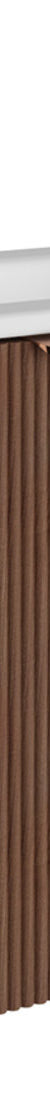 Fienza Minka Mini 550 Wall-Hung Vanity, Right Hand Tap, Walnut