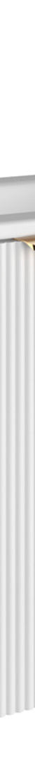 Fienza Minka Mini 550 Wall-Hung Vanity, Right Hand Tap, Satin White