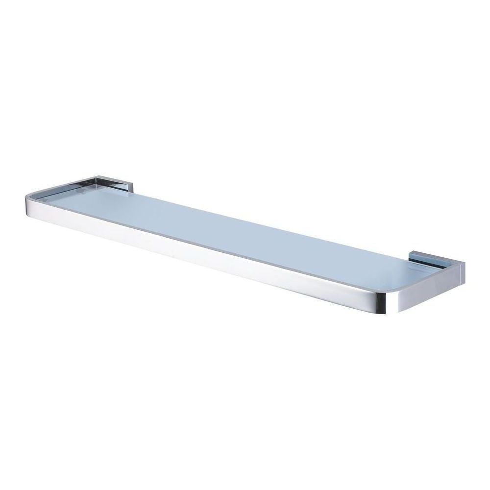 Inis Glass Shelf 600mm Chrome